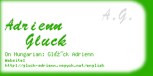 adrienn gluck business card